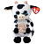 Мягкая игрушка Beanie Bellies Корова Herdly 15 см Ty Inc 41287